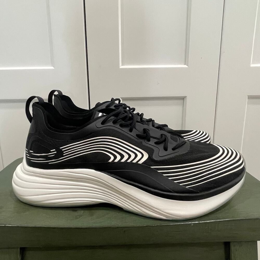 Black & White Men’s Slip-On Athletic Shoes